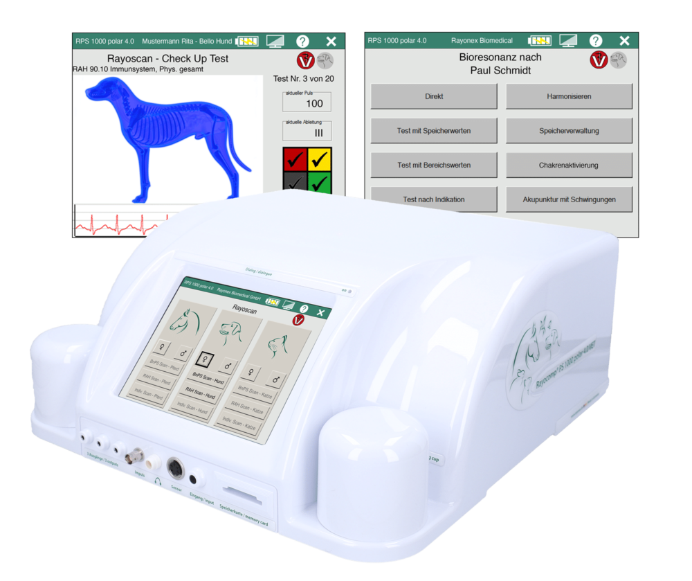 Rayocomp PS 1000 polar 4.0 VET Set