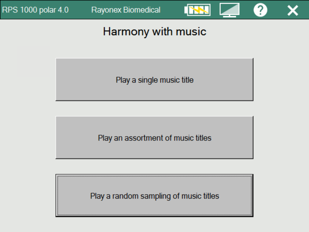 Harmony with music and nature sounds
